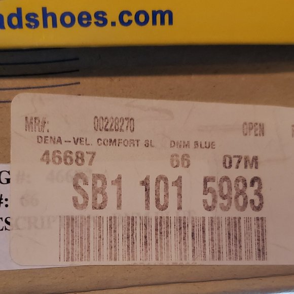 Duck Head Dena Slide Sandal Denim Blue - Picture 10 of 10